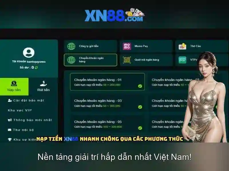 xn88: Nền tảng game trực tuyến và hành trình phát triển